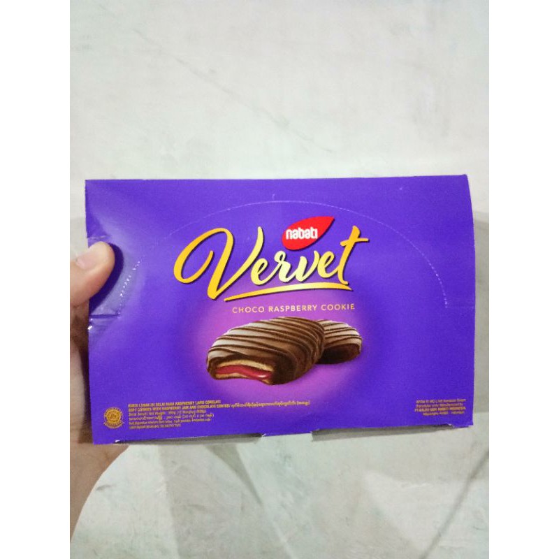 Vegetable Vervet Choco Raspberry Cookie 1 Box Contents 10 Pcs | Shopee ...