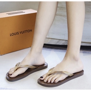 8051-14]On Sale Womens LV slippers Size(36-40) Louis Vuitton casual Sandals  for women COD