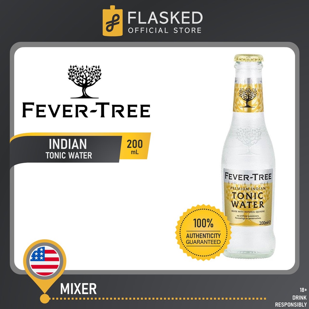 Fever Tree Indian Tonic Water 200mL Shopee Philippines