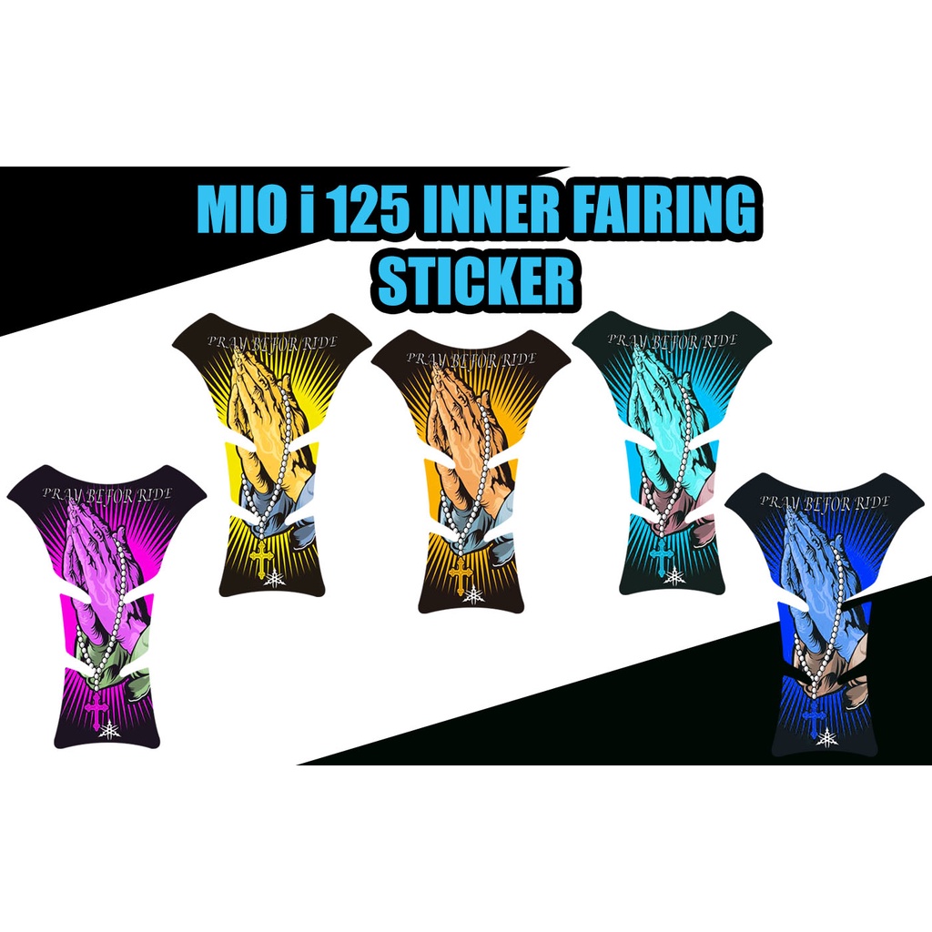 YAMAHA MIO i 25 FAIRINGS STICKER / MIO i 125 INNER FAIRINGS STICKER ...