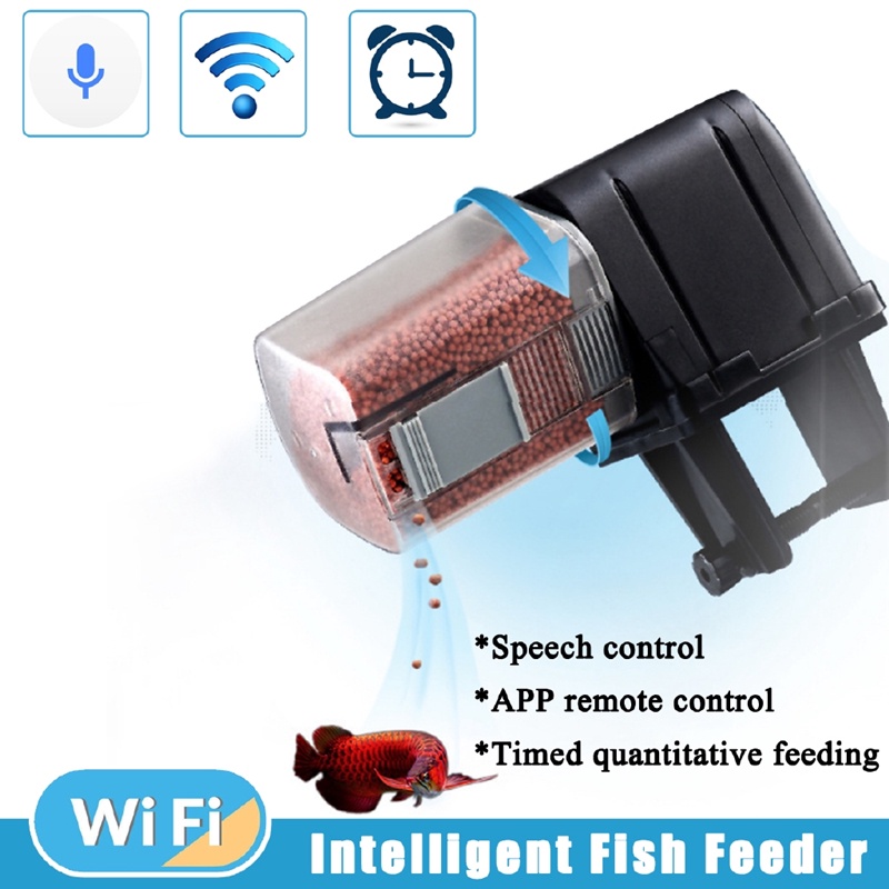 Photo inspiration: WiFi Automatic Fish Feeder Usb Powered Voice Control Aquarium Remote Photo Inspiration