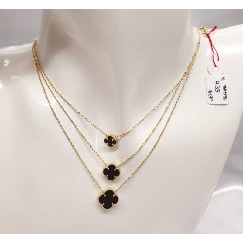 Vca deals gold necklace