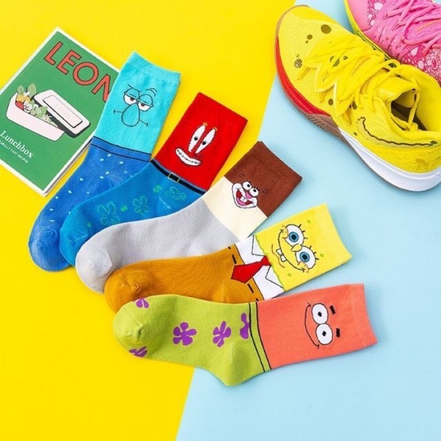 Kyrie spongebob sale socks