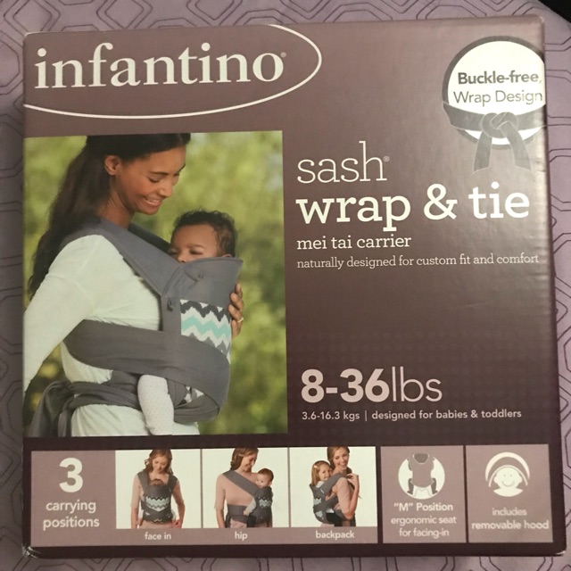 Infantino sash mei tai carrier best sale