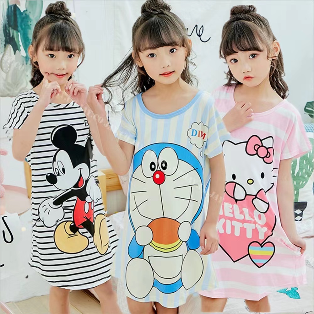 Cod Cute Sleepwear Duster For Kids Assorted Design | Shopee Philippines