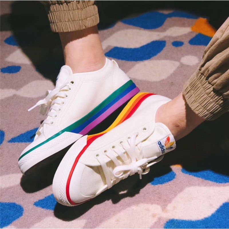 Adidas nizza hot sale rainbow