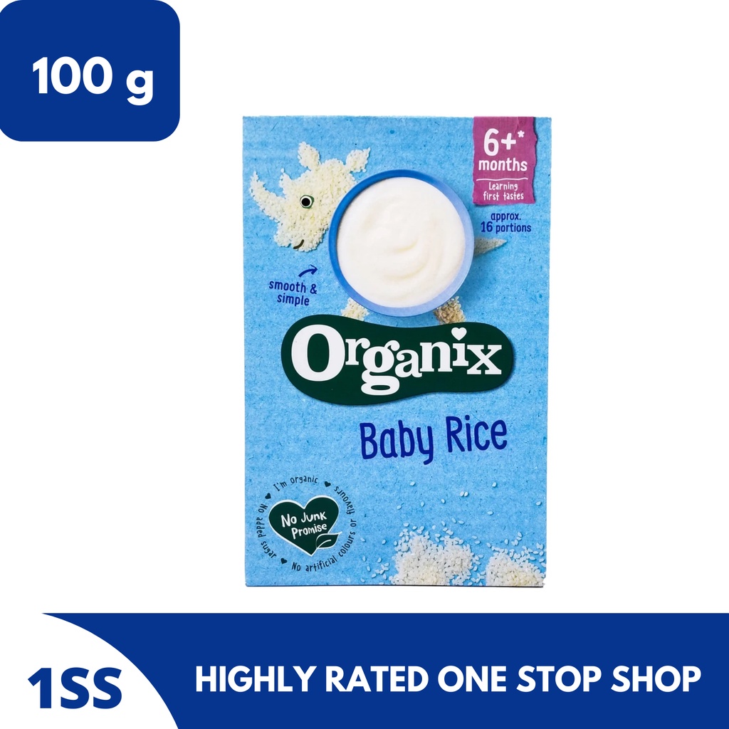 Organix Baby Rice, 100g | Shopee Philippines