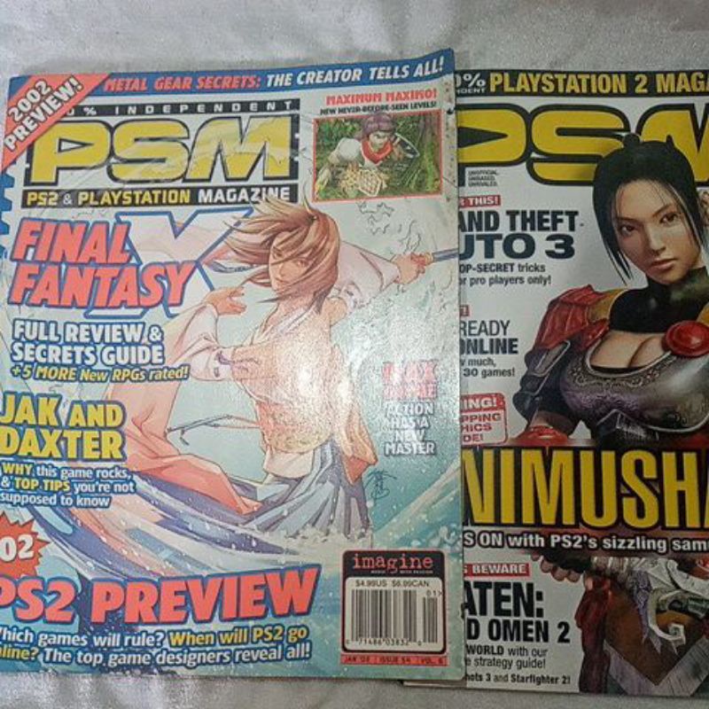 PSM magazine 2002 game magazine | Shopee Philippines