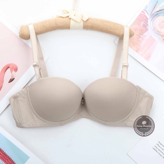 Best Sale】 Sunny Cup A Double pads Strapless push up bra Size: 32