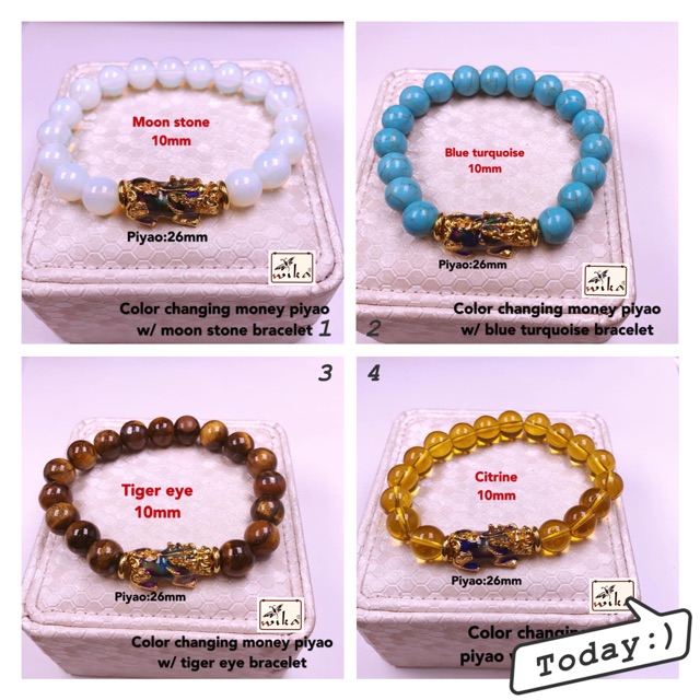 24k piyao bracelet deals meaning