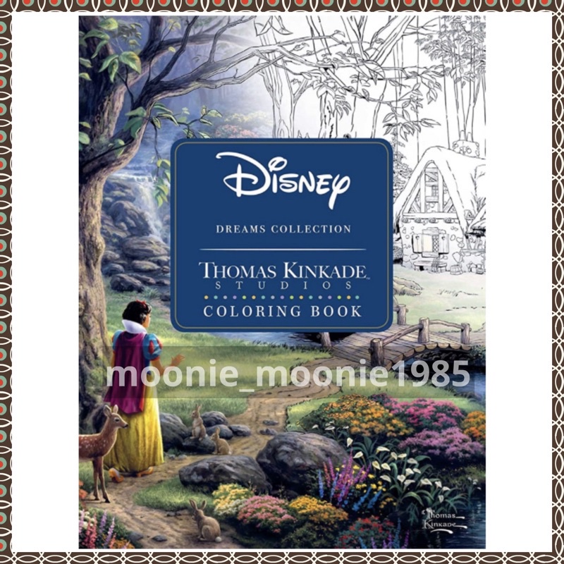 Disney Dreams Coloring Book Thomas Kinkade | Shopee Philippines