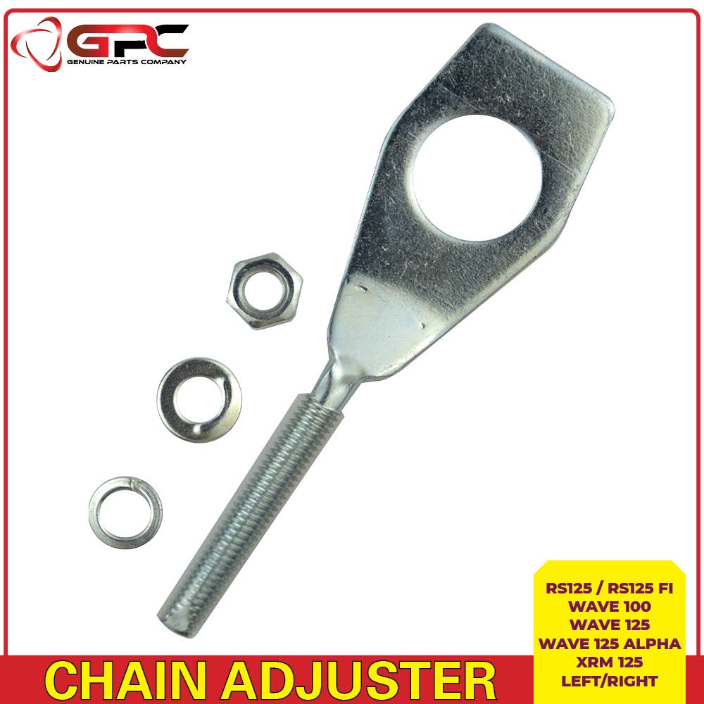 Honda Wave 100 Wave 125 XRM 125 RS125 GPC Chain Adjuster Tensioner L H or R H 1 pc Shopee Philippines