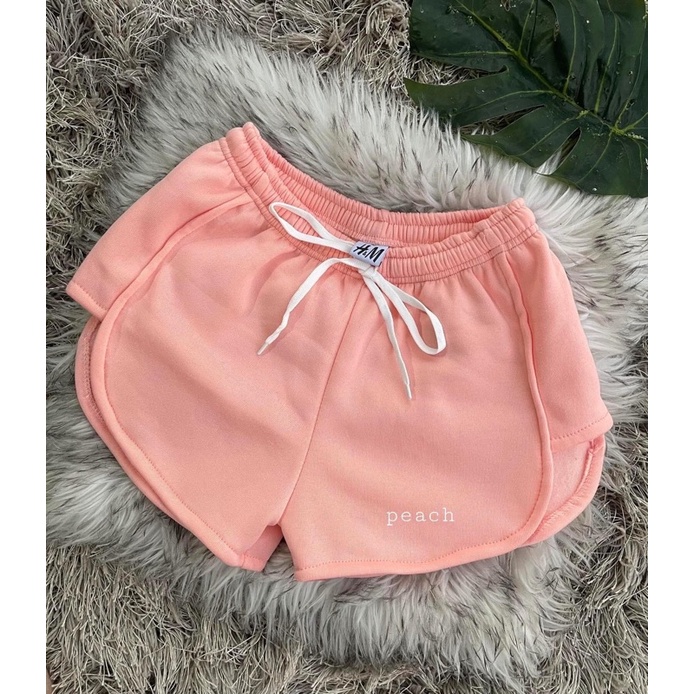 H M Drawstring Booty Shorts With etiketa inspired Shopee Philippines