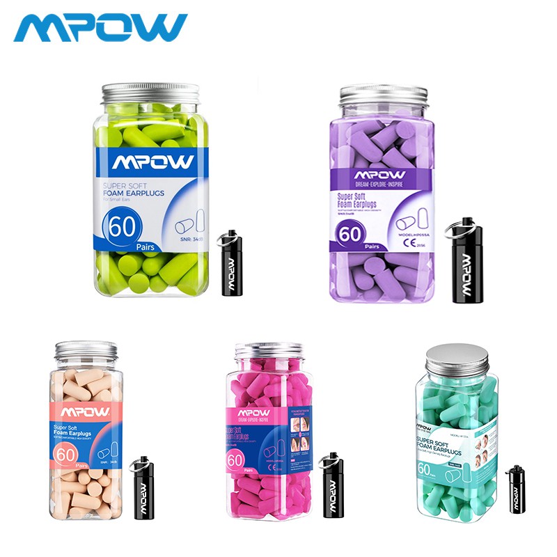 Mpow best sale foam earplugs