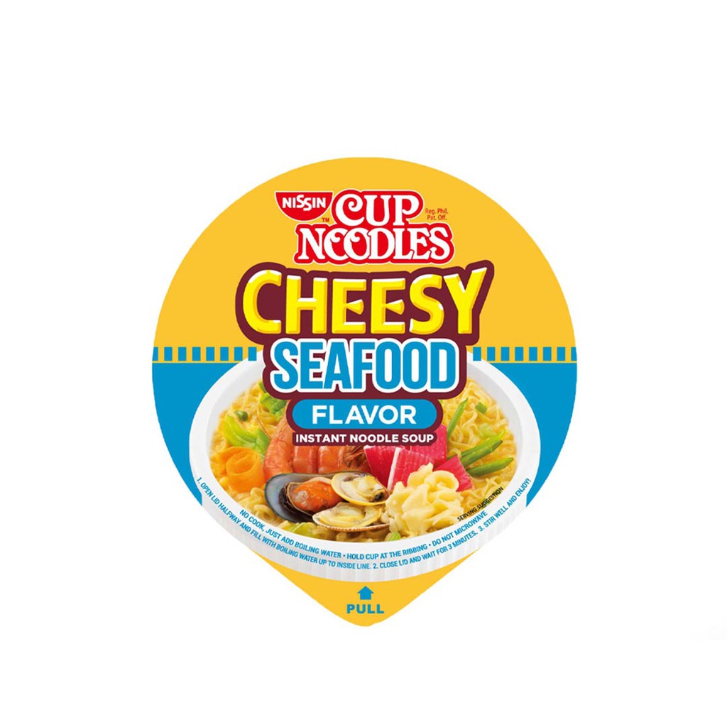 Nissin Cup Noodles Mini Cheesy Seafood | Shopee Philippines