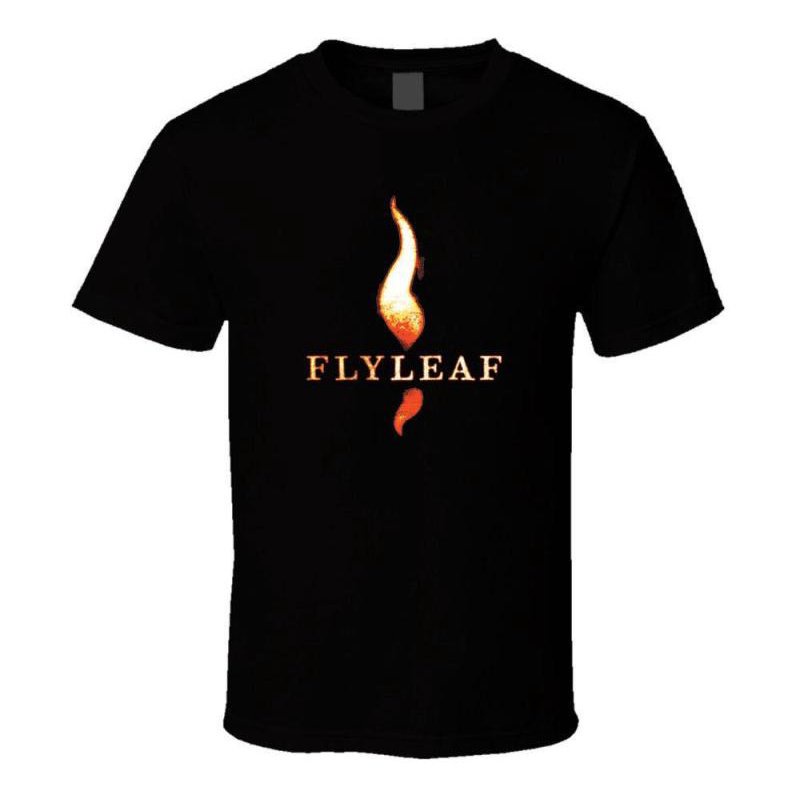 【Lowest price】Flyleaf Rock Band Retro Time Shirt Black White TShirt Men's Plus Size Classic