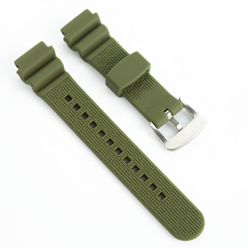 Bracelet Silicone Orange Pour Seiko SKX007 - 22mm - Confort Maxi, Fabriqué Au Japon