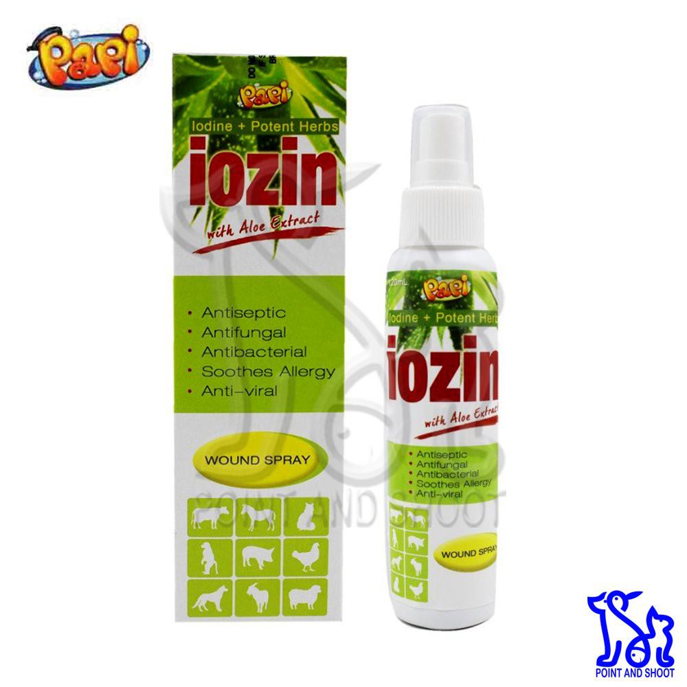 Iozin hot sale wound spray