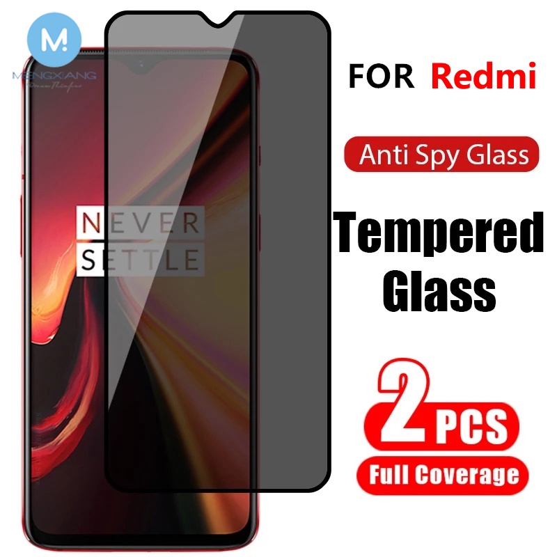 3pcs Anti Spy Privacy Tempered Glass Xiaomi Redmi Note A3 13 13c 12 12c 10c 12s A1 12 11e 11 11s 8567