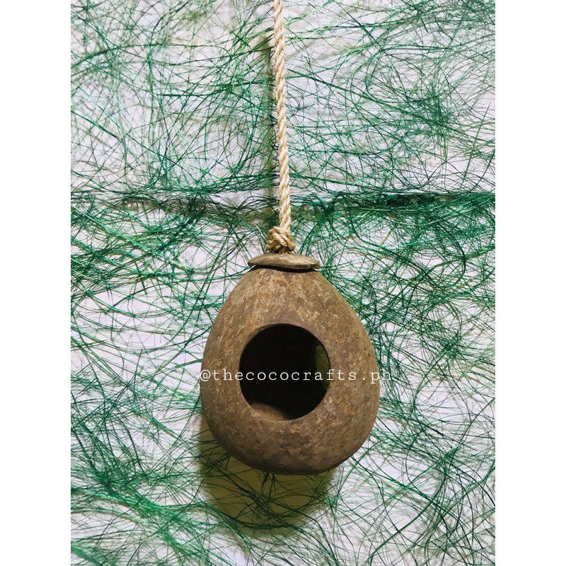 Philippines Hand Woven Natural Coconut Shell Bird store House