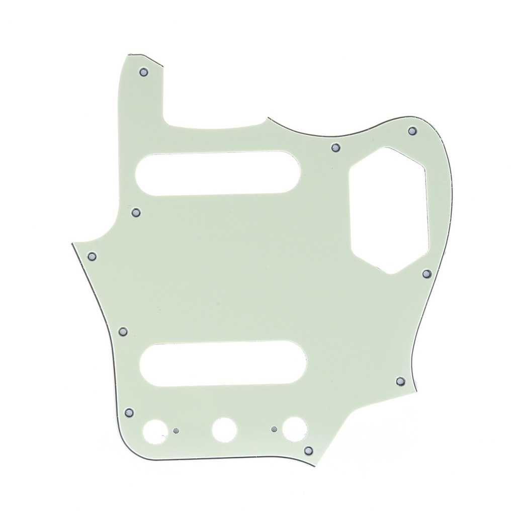 Musiclily Pro 70x30x10mm Adesivo Pickup Regolazione Altezza Schiuma per Pickup Jazzmaster, Nero (Set di 10