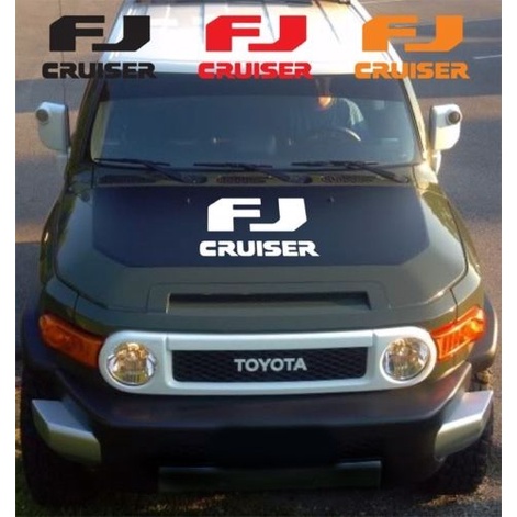 Universal 1 pcs 30" FJ CRUISER Vinyl Hood Decals Sticker Graphics for