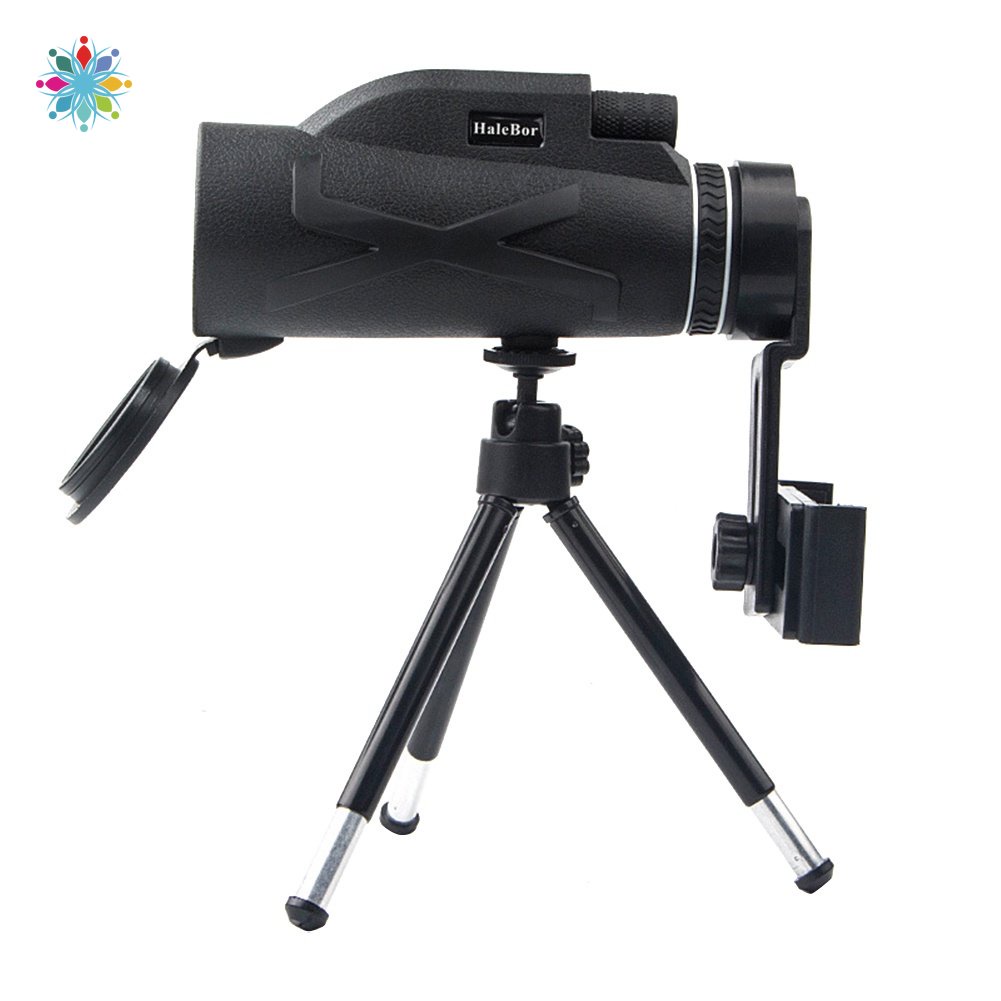 Monocular Telescope,Night Vision Waterproof Scope with Phone Holder