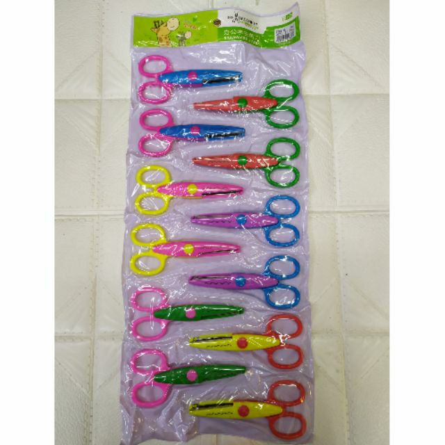 12pcs.Cutting Craft SCISSORS Random Design | Shopee Philippines