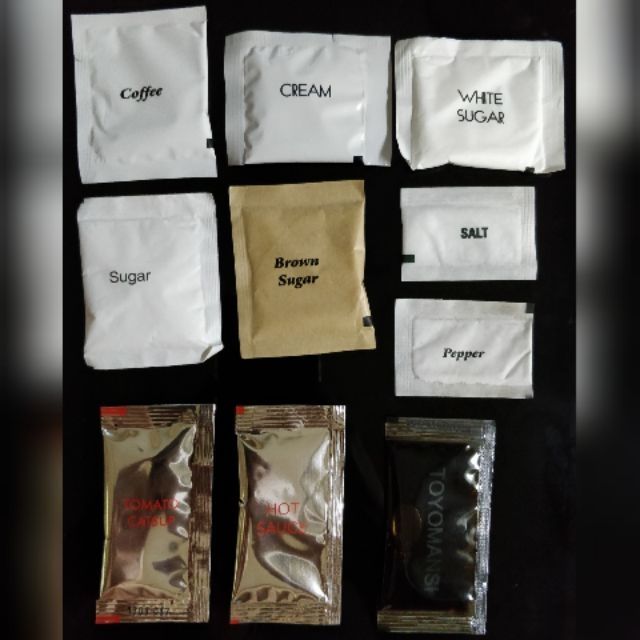 Hot Sauce Condiment Sachet 100pcs Shopee Philippines