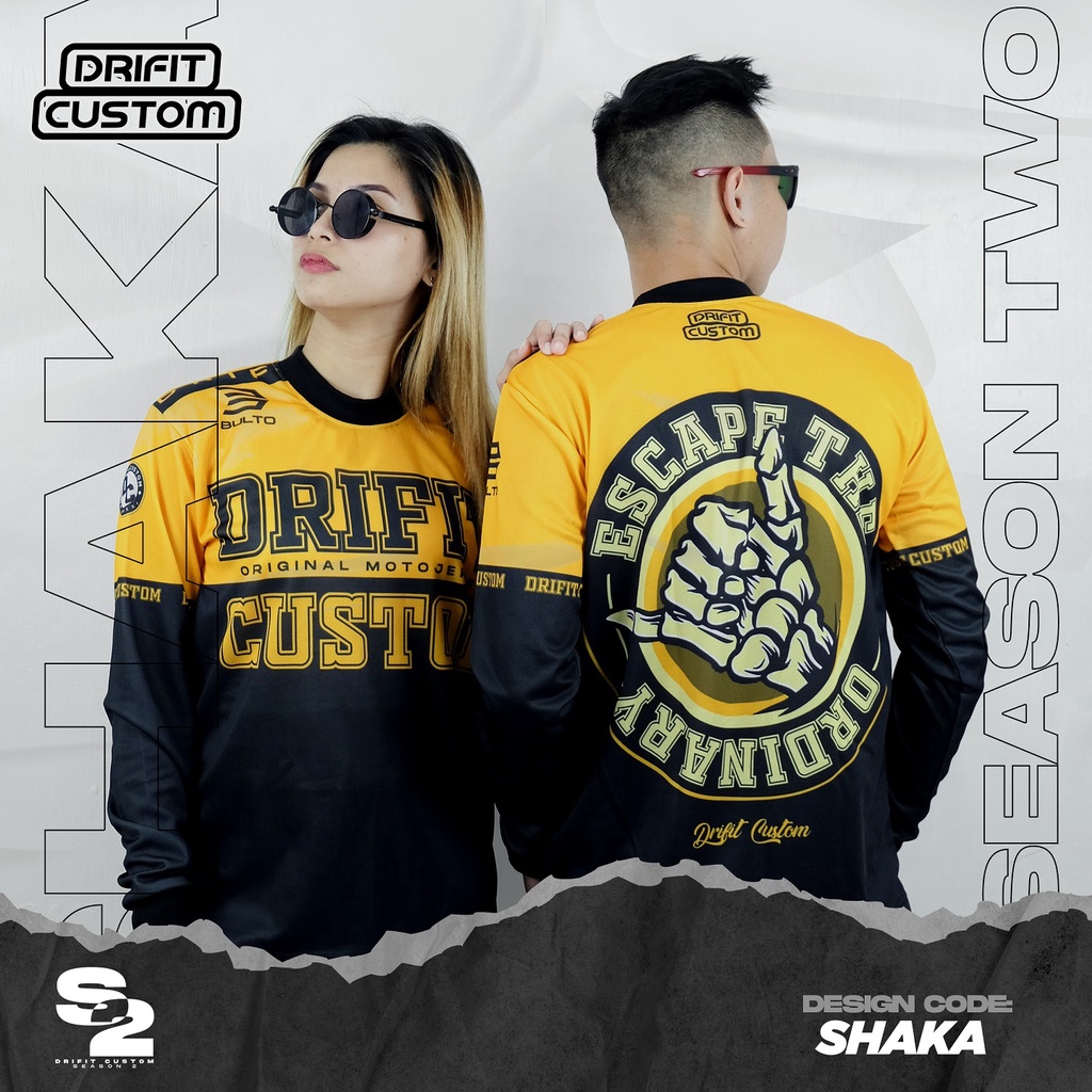 DRIFIT CUSTOM MOTO JERSEY SHAKA Shopee Philippines