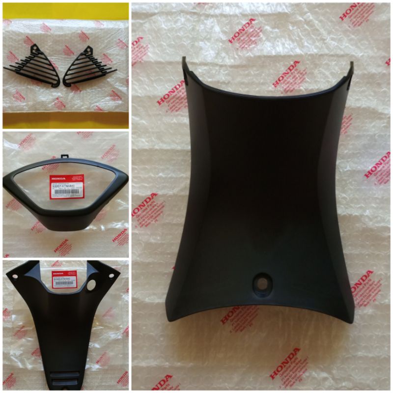 SET LOUVER, CENTER MAIN, UPPER MAIN , GAUGE COVER for HONDA WAVE 125 i ...