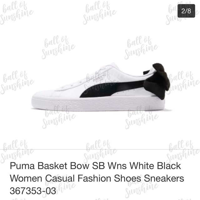 Puma basket bow store sb wn's