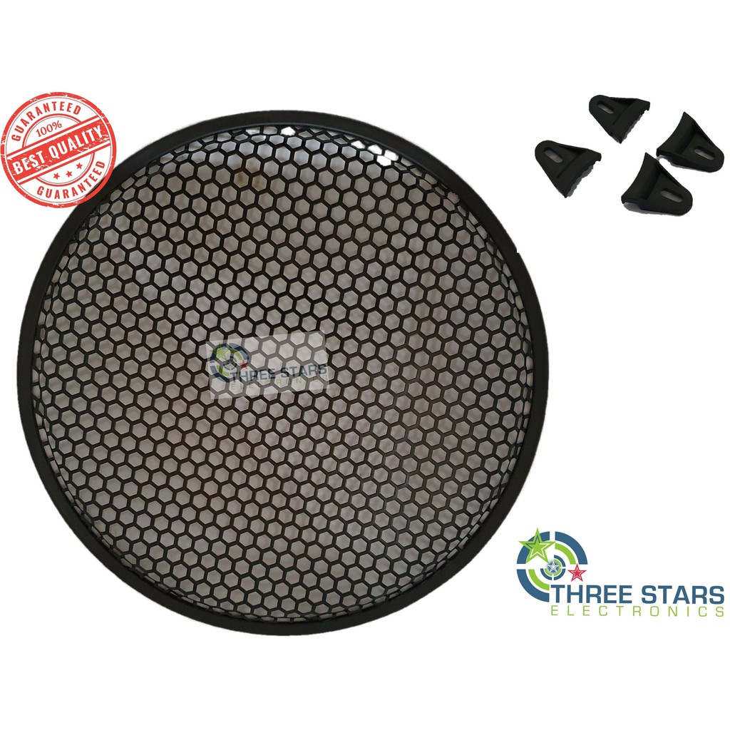 1X 4.5 inch Clipless Fine Mesh GRILL Speaker Sub Woofer Protective Covers VWLTW