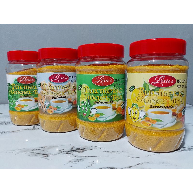 Lexies Turmeric Ginger Tea 360g Shopee Philippines