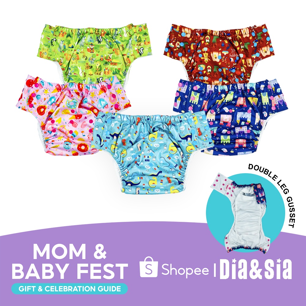 b XL Training Pants Potty Training Baby with XL Bamboo Charcoal Inserts