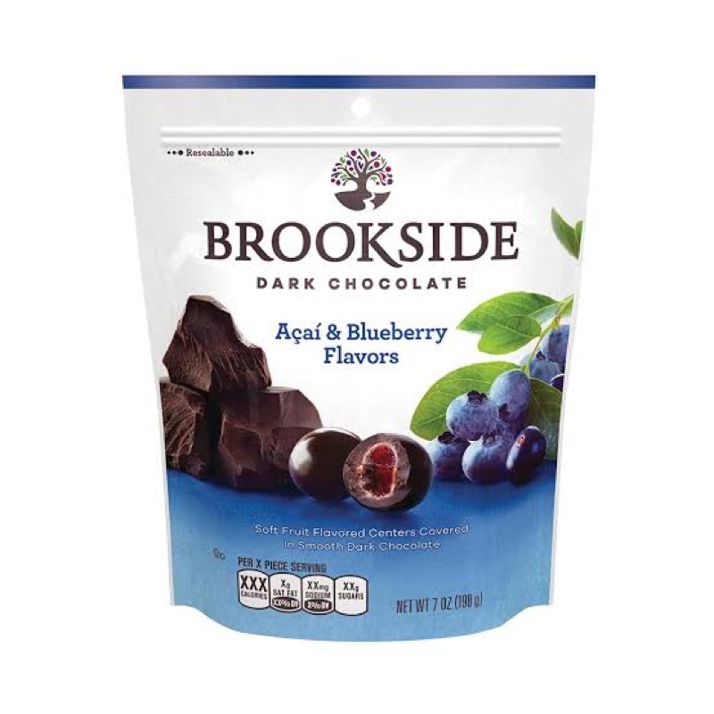 Brookside Dark Chocolate Goji, Goji and Raspberry 7 Oz (198 G)/907g ...