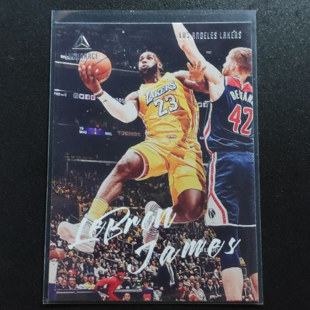 Lebron James 2019-20 Chronicles LUMINANCE #162 Basketball NBA Card ...