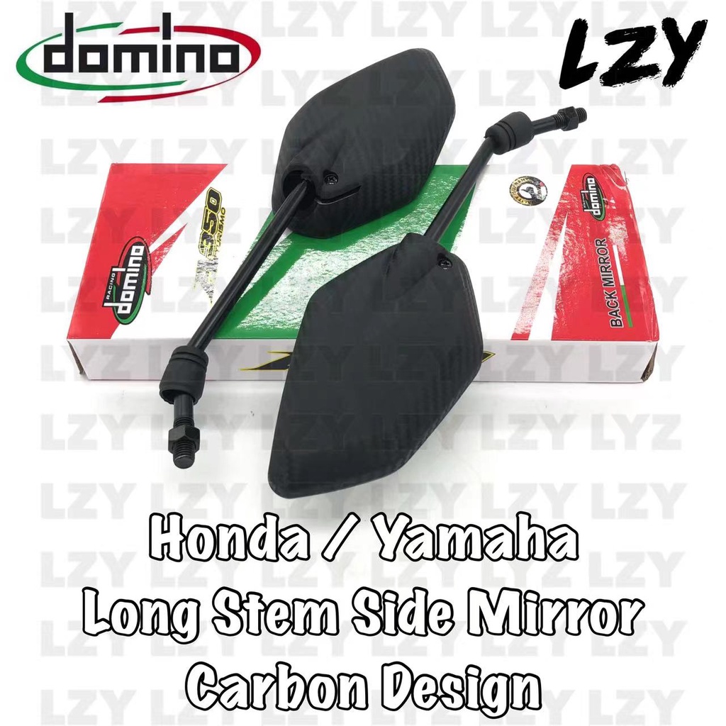 Honda Yamaha Carbon Long Stem Side Mirror For Motorcycle Universal Shopee Philippines 9274