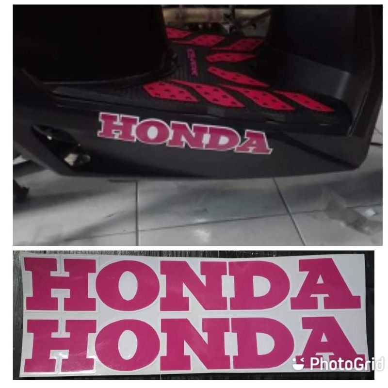 HONDA MAGENTA Z STICKER for Honda Click V1 and v2 and Beat fi / Carb ...