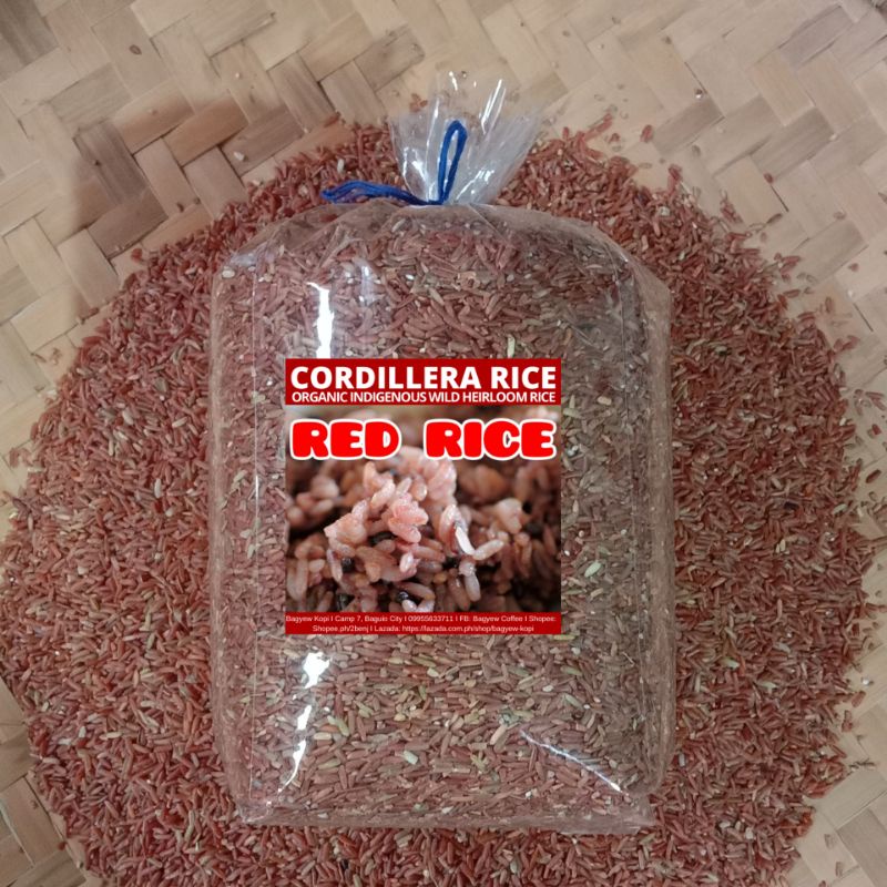 Organic Red Rice Indigenous Mountain Rice from the Cordilleras | Shopee ...