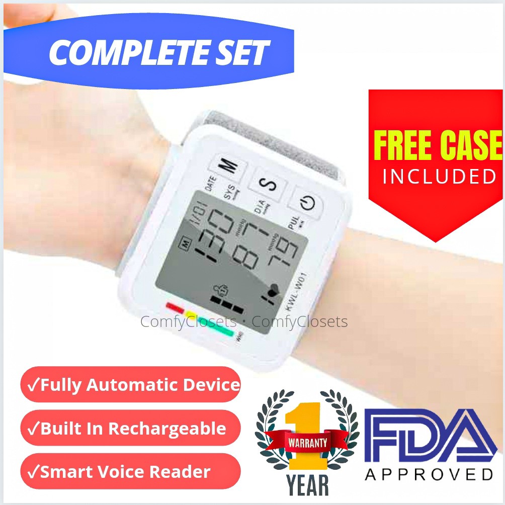 【Philippine cod】 Rechargeable Digital Blood Pressure Monitor