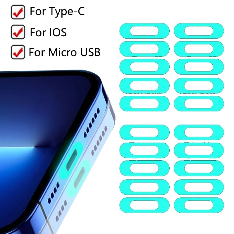 Luminous Protective Film Frosted Transparent Stickers 5/10Pcs Phone ...