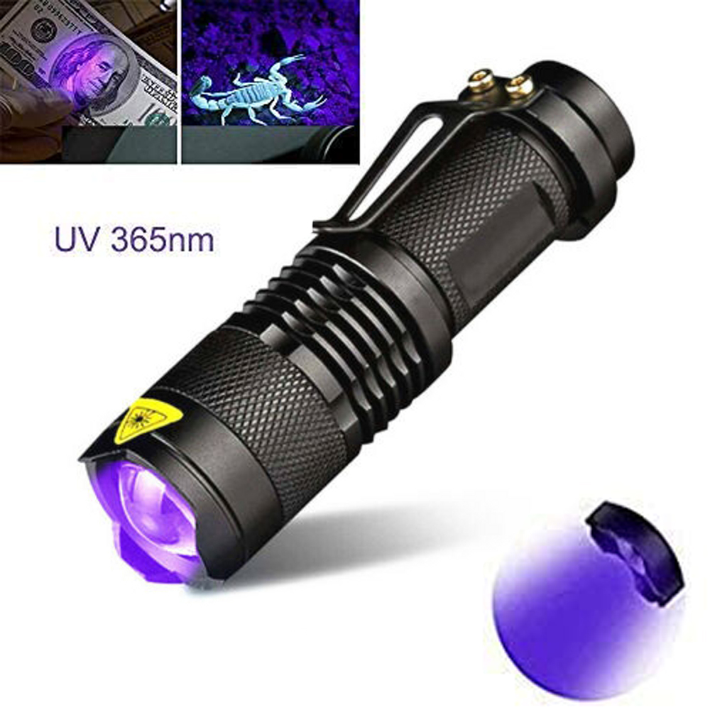 UV Torch Ultraviolet Flashlight Torches Professional 395nm for