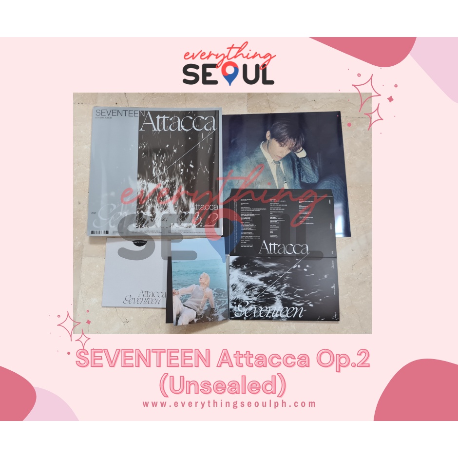 SEVENTEEN Attacca (Unsealed) | Shopee Philippines