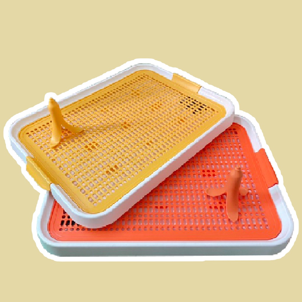 Potty Trainer Dog Training Pads Puppy Pee Tray Banana Stand
