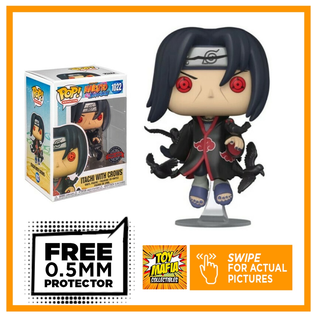 Itachi (With Crows) Special Edition Exclusive #1022 Funko POP! - Naruto:  Shippuden