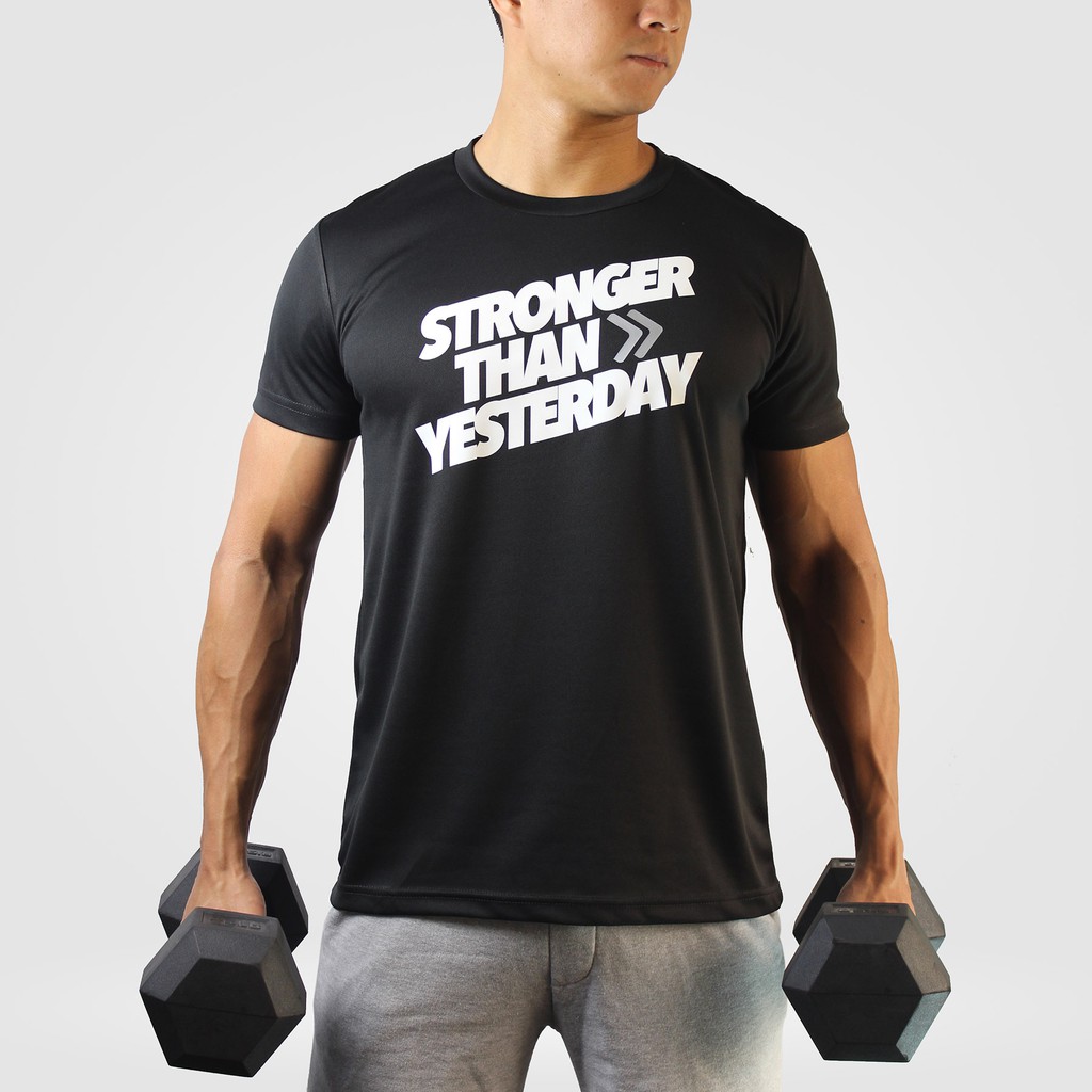 Limitless Stronger Men's Gym ThermoTech Shirt Men's Gym Activewear ...