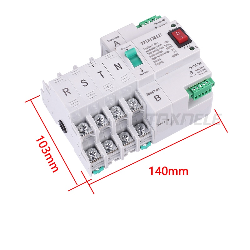 P A Ats Circuit Breaker Electrical Switch Mcb Type Dual Power