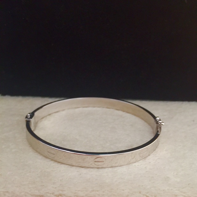 Love Bangle Cartier Inspired Clip Lock Shopee Philippines