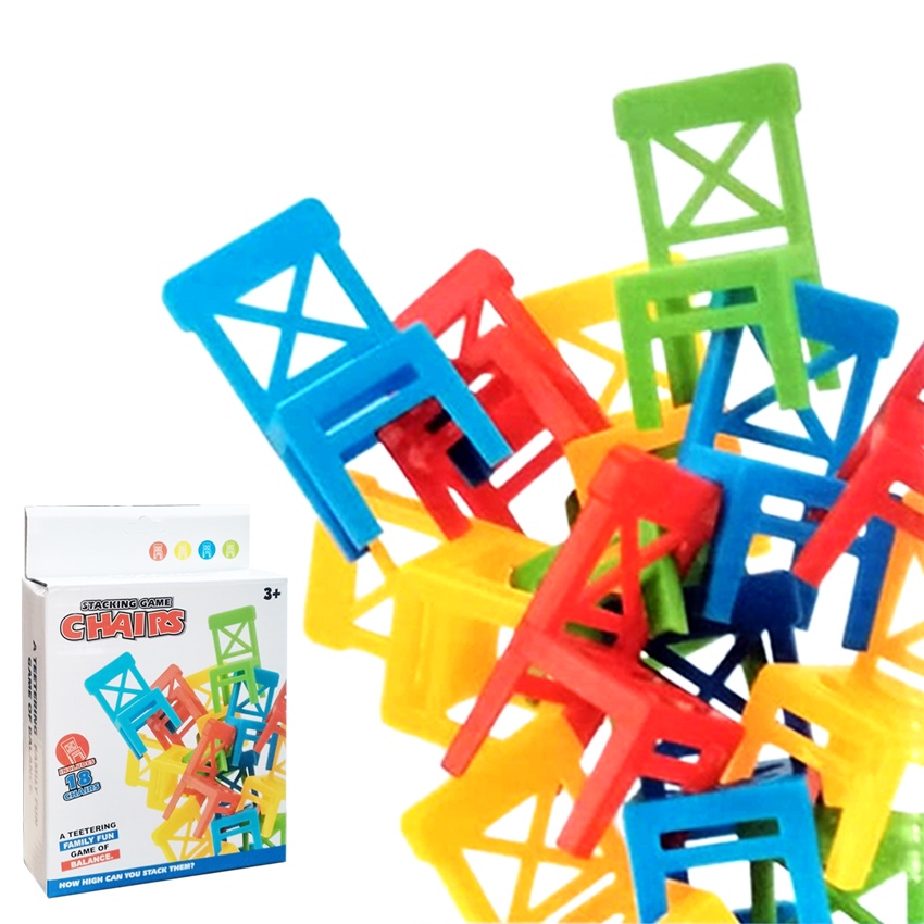 Balancing Chair 18 pcs Game Balance Educational Learning Fun Game for ...